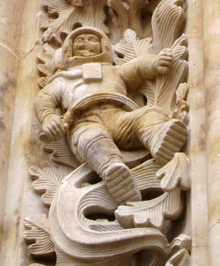 Illustration for article titled A Menagerie of Church Gargoyles Includes Aliens and Astronauts